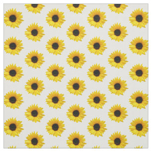 Tela Flor de girasol amarillo rubio flor floral