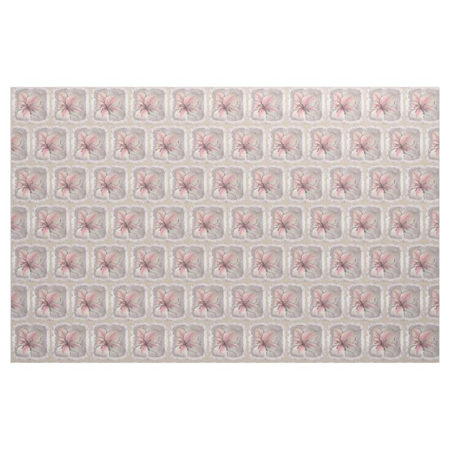 Tela Flor de lirio emergente ("Cuarto gordo" (fat quarter))