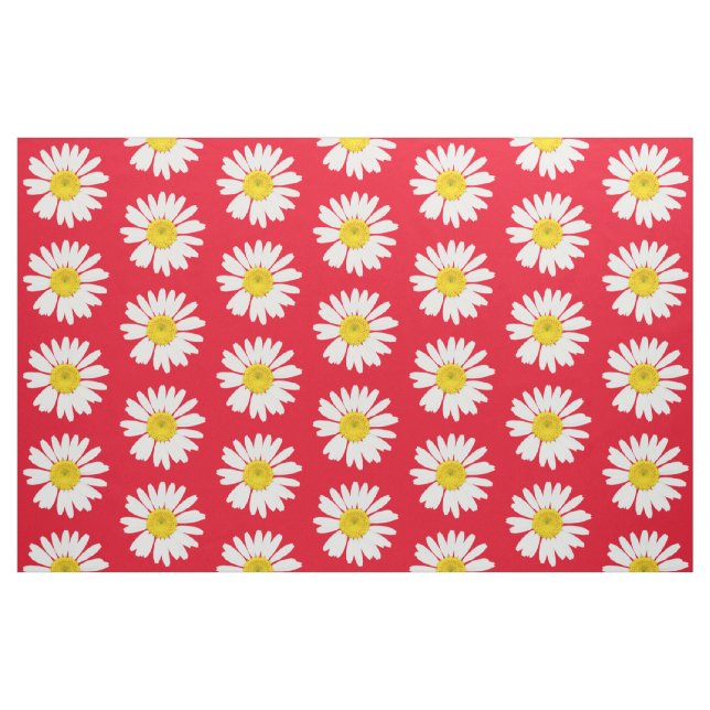 Tela Flor de margarita ("Cuarto gordo" (fat quarter))