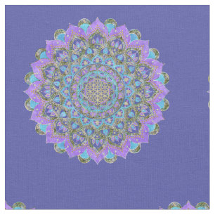 Tela Flor De Vida - Mandala Estilo India 2