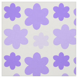Tela Flor floral de lavanda morada