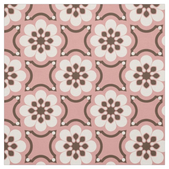 Tela Flor rosa (Retal)