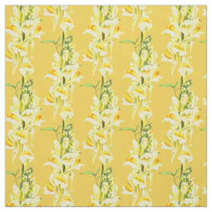 Tela Flor silvestre de arte botánico de Snapdragon