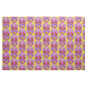 Tela Flor Skull 2