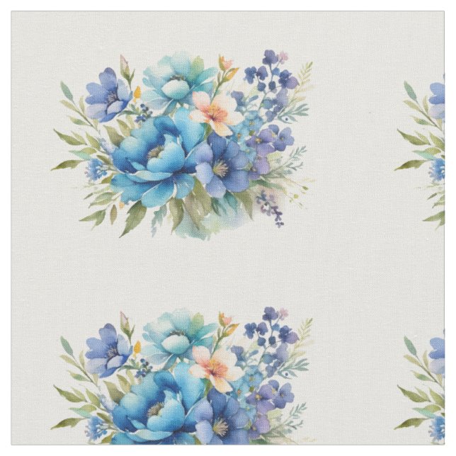 Tela floral (De cerca)