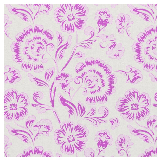 Tela Floral (De cerca)