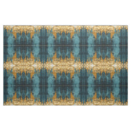 Tela Floral Azul Patrón Continuo Boho Moderno