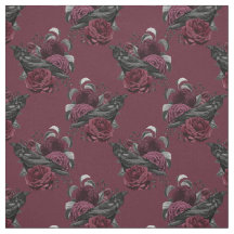 Floral Black Raven en el vino