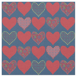 Tela Floral, Check Gingham y Polka Dots Hearts