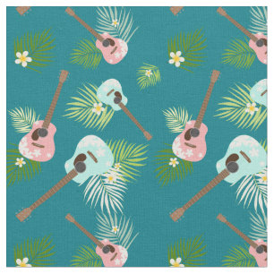 Tela Floral de Hawaii Ukulele