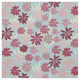 Tela Floral de Navidades retro