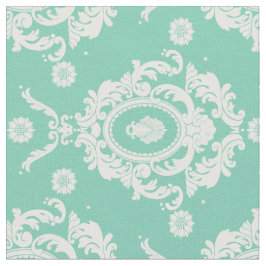 Tela floral del modelo del damasco del vintage de