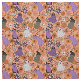 Tela Floral espeluznante