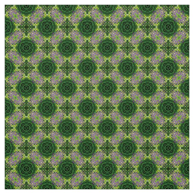 tela floral moderna Glitch2 (Retal)