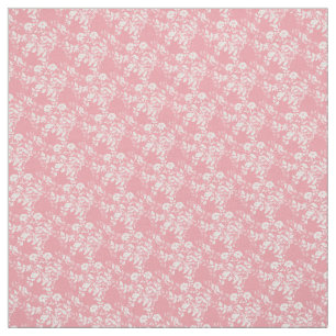 Tela Floral rosa y personalizado