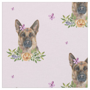 Tela Floral rosado de GSD
