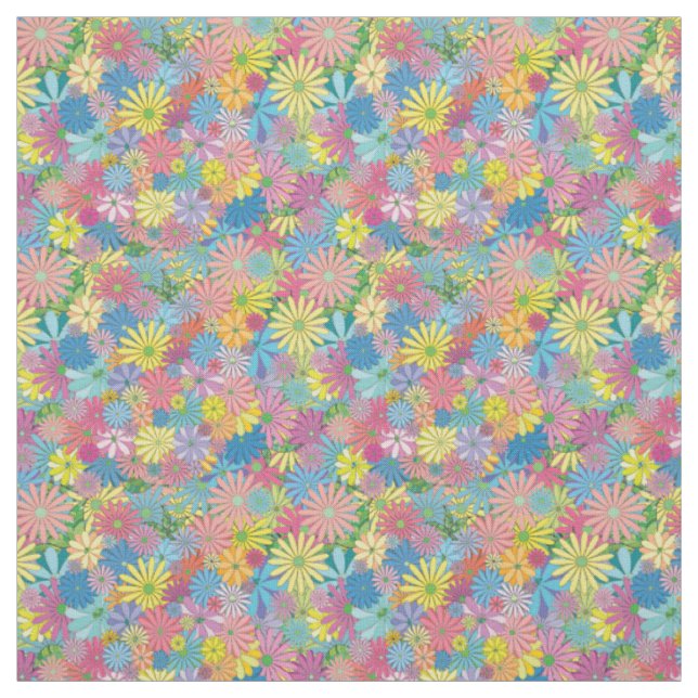 Tela Floral Simple (Retal)