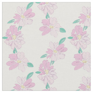 Tela Floral suave pastel
