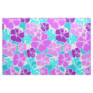 Tela Floral tropical Akahai Hawaiian Hibiscus