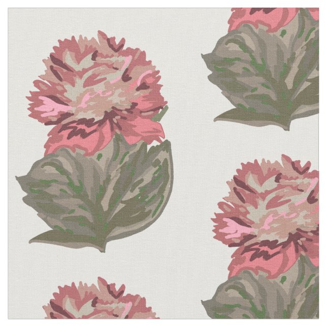 Tela flores (De cerca)