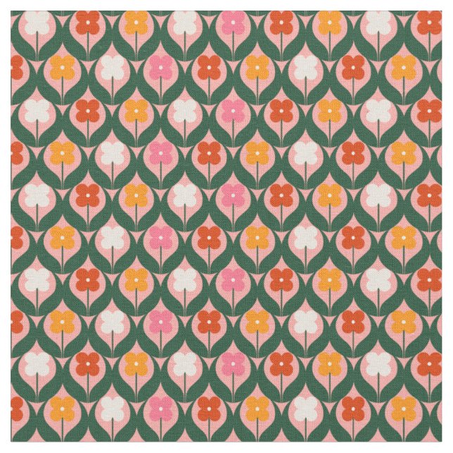 Tela Flores (De cerca)