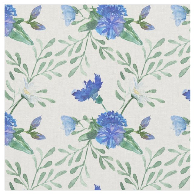Tela Flores acuáticas elegantes (De cerca)