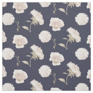 Tela Flores blancas