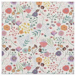 Tela Flores coloridas de moda Patrón floral de primaver