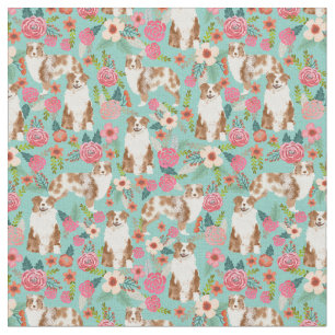 Tela Flores de cosecha de merle rojo de Australia