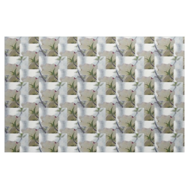 Tela Flores de dogwood ("Cuarto gordo" (fat quarter))
