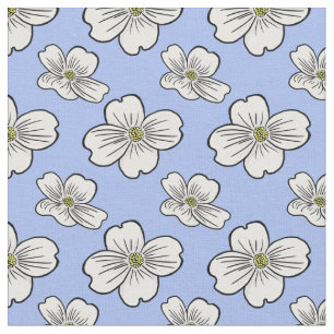 Tela Flores de dogwood