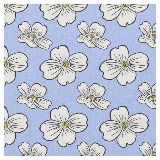 Tela Flores de dogwood (De cerca)