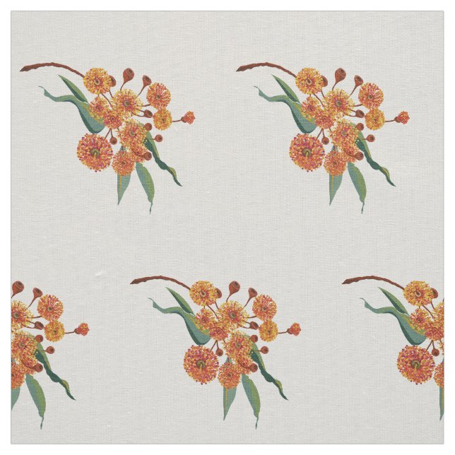 Tela Flores de gulos de Australia (Retal)