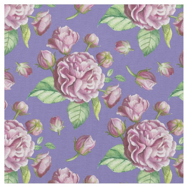 Tela Flores de jardín de Camellia Rosa (De cerca)