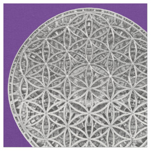 Tela FLORES DE LA VIDA - Medalla Plata