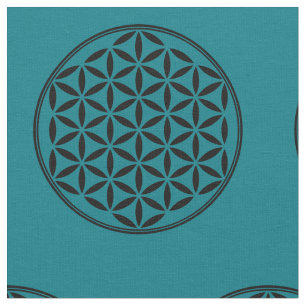 Tela FLORES DE LA VIDA - Símbolo sagrado de geometría c