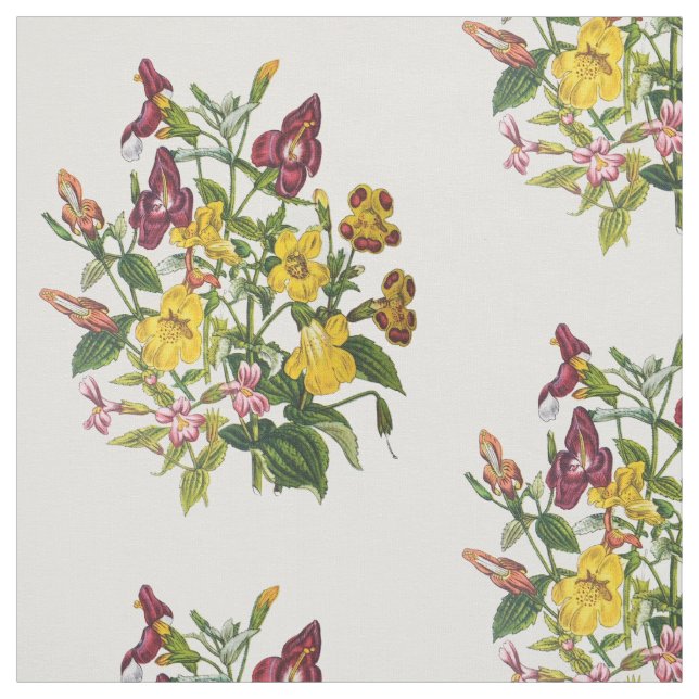 Tela Flores de mono (Retal)