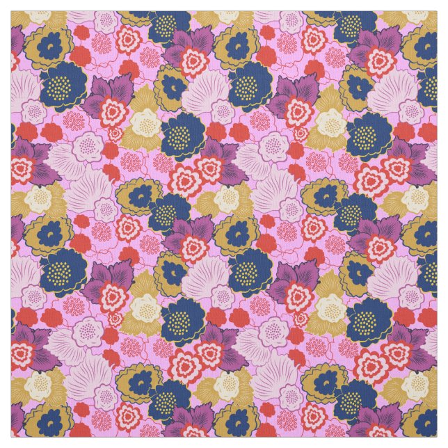 Tela Flores de primavera (Retal)