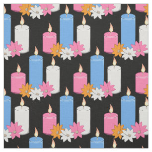 Tela Flores de velas encendidas Thunder_Cove