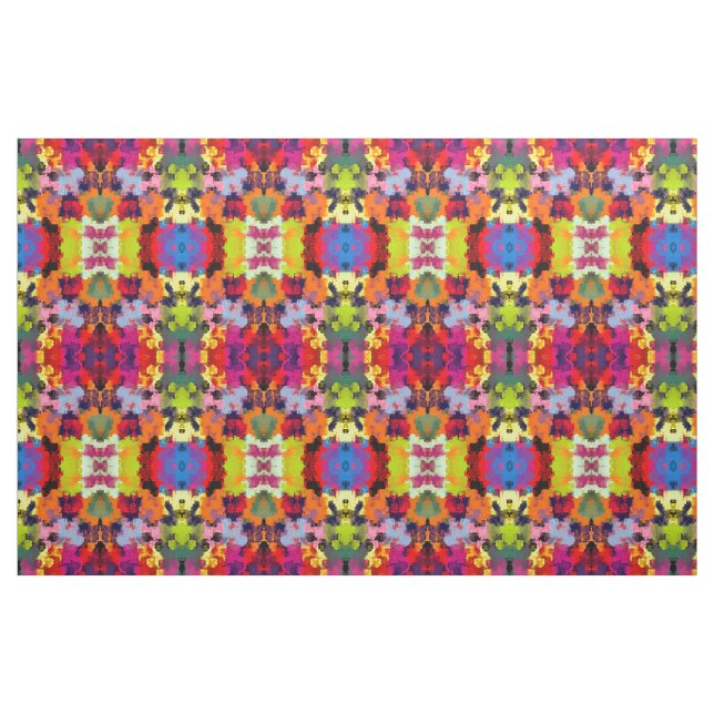 TELA FLORES DE VERANO ("Cuarto gordo" (fat quarter))