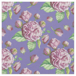 Tela Flores del jardín de camelias rosas
