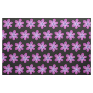 Tela Flores Lilac rosadas Abstracto Patrón floral de ar