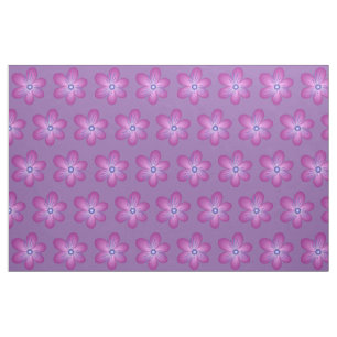 Tela Flores Lilac rosadas Abstracto Patrón floral de ar