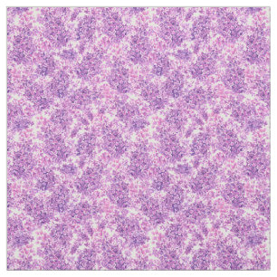 Tela Flores lilas de color agua rosa