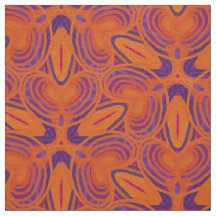 Flores moradas naranja Kaleidoscope