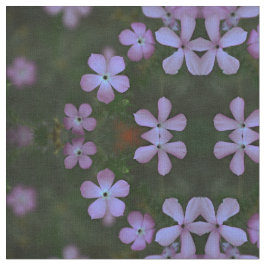 Tela Flores salvajes rosadas