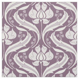 Tela Flores silvestres Damask Eggplant
