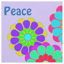 Tela Flower Flower Power Bloom I II III + tu idea