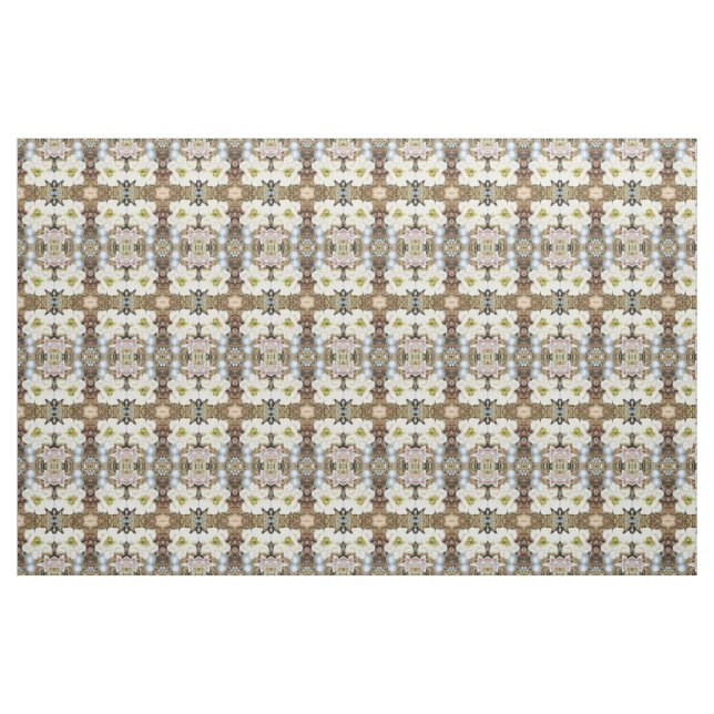 Tela Flower Stars Fabric (Yarda)