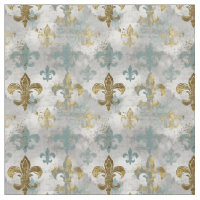 Fluer de Lis | Azul y oro blandos